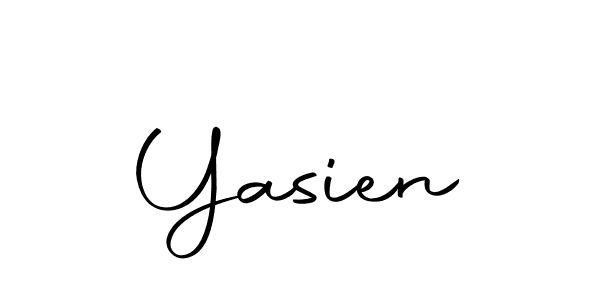 if you are searching for the best signature style for your name Yasien. so please give up your signature search. here we have designed multiple signature styles  using Autography-DOLnW. Yasien signature style 10 images and pictures png
