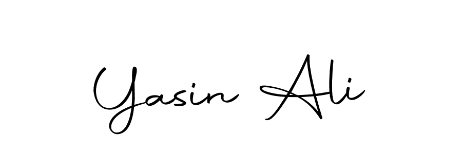 Use a signature maker to create a handwritten signature online. With this signature software, you can design (Autography-DOLnW) your own signature for name Yasin Ali. Yasin Ali signature style 10 images and pictures png