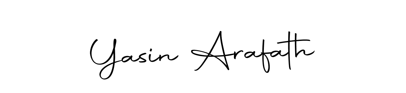 Design your own signature with our free online signature maker. With this signature software, you can create a handwritten (Autography-DOLnW) signature for name Yasin Arafath. Yasin Arafath signature style 10 images and pictures png