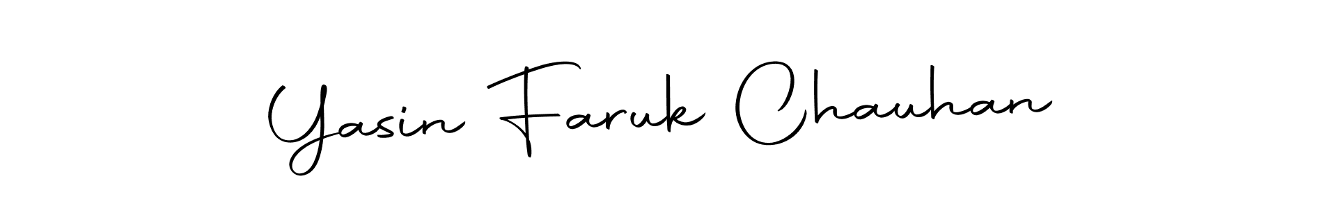 You can use this online signature creator to create a handwritten signature for the name Yasin Faruk Chauhan. This is the best online autograph maker. Yasin Faruk Chauhan signature style 10 images and pictures png