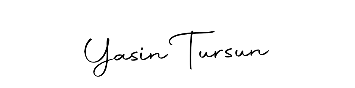 The best way (Autography-DOLnW) to make a short signature is to pick only two or three words in your name. The name Yasin Tursun include a total of six letters. For converting this name. Yasin Tursun signature style 10 images and pictures png