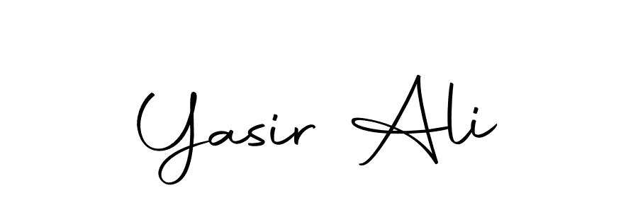 Yasir Ali stylish signature style. Best Handwritten Sign (Autography-DOLnW) for my name. Handwritten Signature Collection Ideas for my name Yasir Ali. Yasir Ali signature style 10 images and pictures png