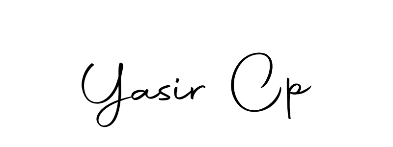 Make a beautiful signature design for name Yasir Cp. Use this online signature maker to create a handwritten signature for free. Yasir Cp signature style 10 images and pictures png