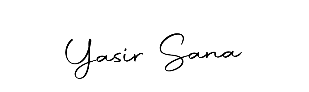 Make a beautiful signature design for name Yasir Sana. With this signature (Autography-DOLnW) style, you can create a handwritten signature for free. Yasir Sana signature style 10 images and pictures png