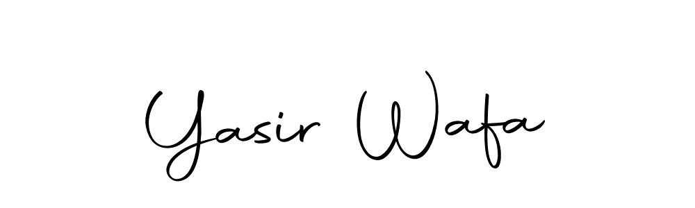 This is the best signature style for the Yasir Wafa name. Also you like these signature font (Autography-DOLnW). Mix name signature. Yasir Wafa signature style 10 images and pictures png