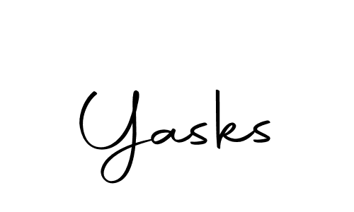 How to make Yasks name signature. Use Autography-DOLnW style for creating short signs online. This is the latest handwritten sign. Yasks signature style 10 images and pictures png