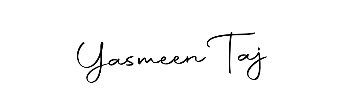 Yasmeen Taj stylish signature style. Best Handwritten Sign (Autography-DOLnW) for my name. Handwritten Signature Collection Ideas for my name Yasmeen Taj. Yasmeen Taj signature style 10 images and pictures png