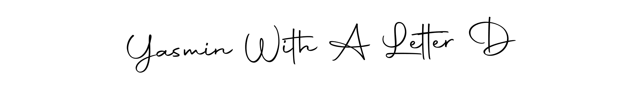Use a signature maker to create a handwritten signature online. With this signature software, you can design (Autography-DOLnW) your own signature for name Yasmin With A Letter D. Yasmin With A Letter D signature style 10 images and pictures png