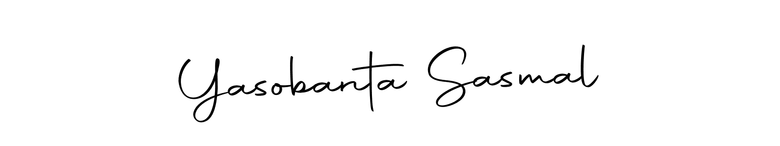 How to make Yasobanta Sasmal signature? Autography-DOLnW is a professional autograph style. Create handwritten signature for Yasobanta Sasmal name. Yasobanta Sasmal signature style 10 images and pictures png