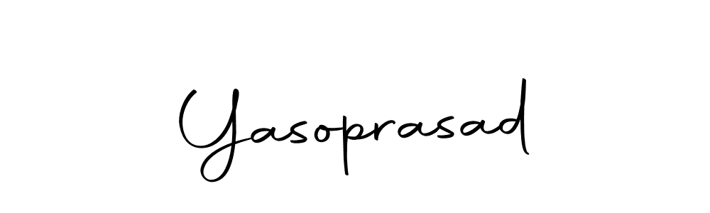 Yasoprasad stylish signature style. Best Handwritten Sign (Autography-DOLnW) for my name. Handwritten Signature Collection Ideas for my name Yasoprasad. Yasoprasad signature style 10 images and pictures png