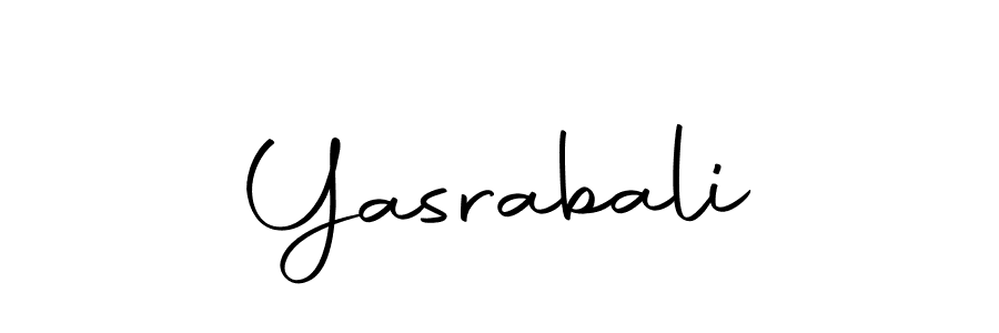 Also we have Yasrabali name is the best signature style. Create professional handwritten signature collection using Autography-DOLnW autograph style. Yasrabali signature style 10 images and pictures png