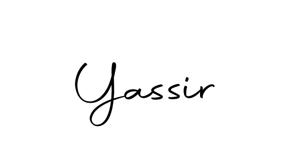 You should practise on your own different ways (Autography-DOLnW) to write your name (Yassir) in signature. don't let someone else do it for you. Yassir signature style 10 images and pictures png