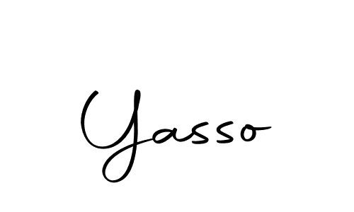 if you are searching for the best signature style for your name Yasso. so please give up your signature search. here we have designed multiple signature styles  using Autography-DOLnW. Yasso signature style 10 images and pictures png