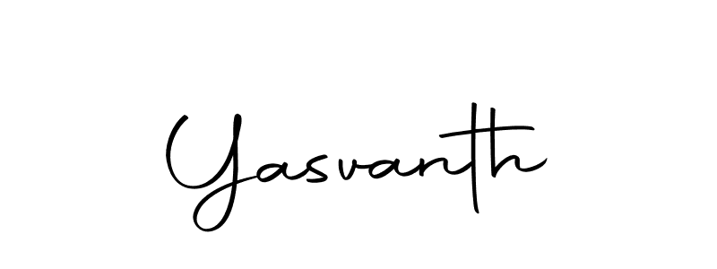 Make a beautiful signature design for name Yasvanth. With this signature (Autography-DOLnW) style, you can create a handwritten signature for free. Yasvanth signature style 10 images and pictures png