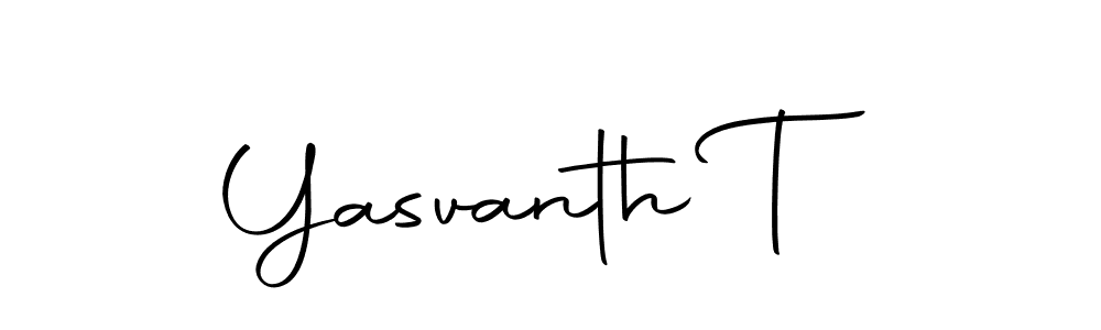 You should practise on your own different ways (Autography-DOLnW) to write your name (Yasvanth T) in signature. don't let someone else do it for you. Yasvanth T signature style 10 images and pictures png