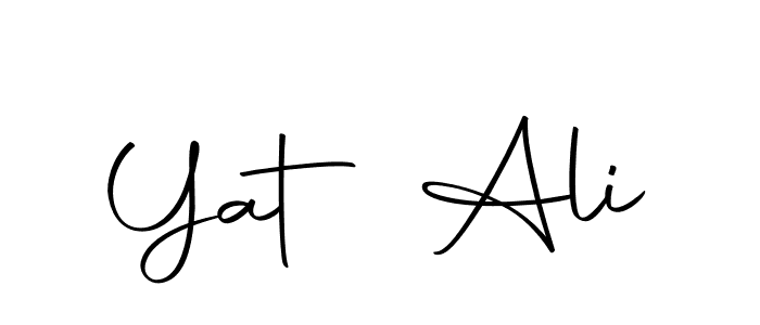 Here are the top 10 professional signature styles for the name Yat Ali. These are the best autograph styles you can use for your name. Yat Ali signature style 10 images and pictures png