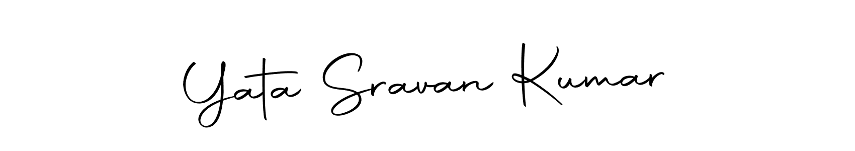 Make a beautiful signature design for name Yata Sravan Kumar. With this signature (Autography-DOLnW) style, you can create a handwritten signature for free. Yata Sravan Kumar signature style 10 images and pictures png