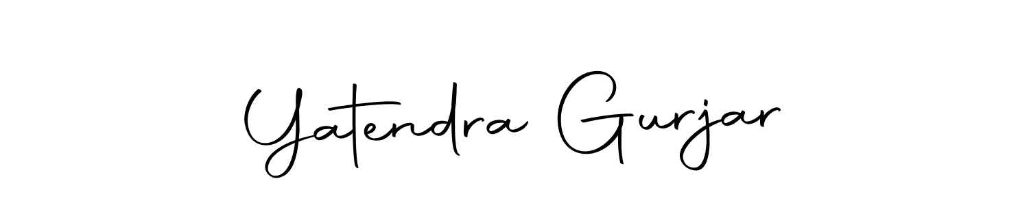 How to make Yatendra Gurjar signature? Autography-DOLnW is a professional autograph style. Create handwritten signature for Yatendra Gurjar name. Yatendra Gurjar signature style 10 images and pictures png