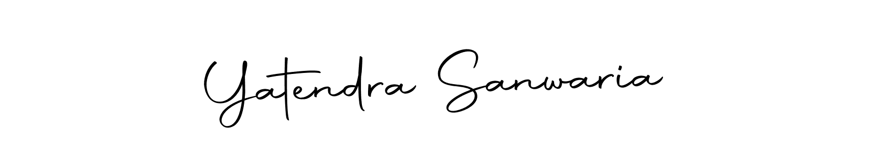 Also we have Yatendra Sanwaria name is the best signature style. Create professional handwritten signature collection using Autography-DOLnW autograph style. Yatendra Sanwaria signature style 10 images and pictures png