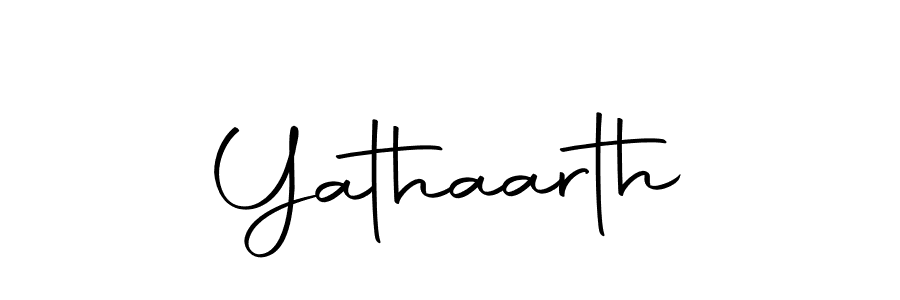 Create a beautiful signature design for name Yathaarth. With this signature (Autography-DOLnW) fonts, you can make a handwritten signature for free. Yathaarth signature style 10 images and pictures png