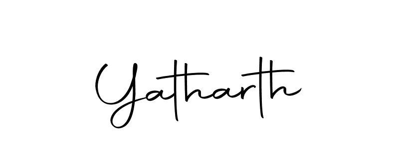 Make a beautiful signature design for name Yatharth. Use this online signature maker to create a handwritten signature for free. Yatharth signature style 10 images and pictures png