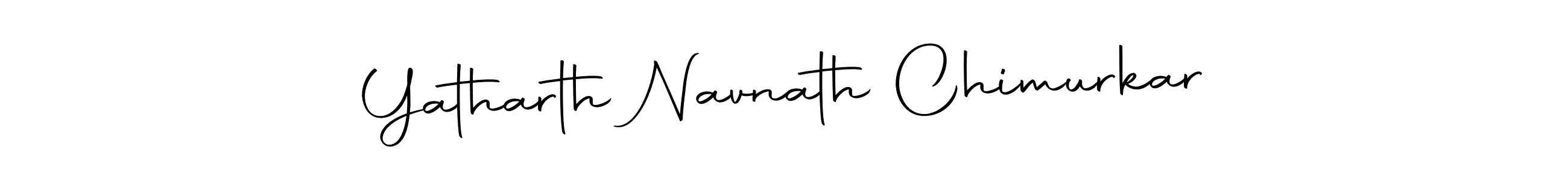 if you are searching for the best signature style for your name Yatharth Navnath Chimurkar. so please give up your signature search. here we have designed multiple signature styles  using Autography-DOLnW. Yatharth Navnath Chimurkar signature style 10 images and pictures png