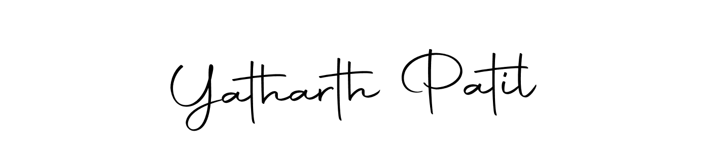 Make a beautiful signature design for name Yatharth Patil. With this signature (Autography-DOLnW) style, you can create a handwritten signature for free. Yatharth Patil signature style 10 images and pictures png