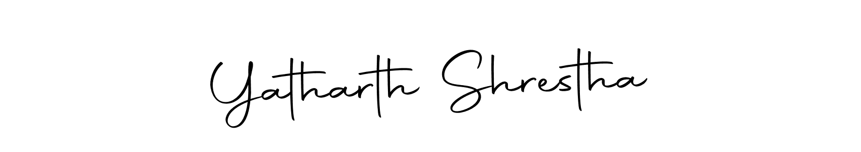 Make a beautiful signature design for name Yatharth Shrestha. Use this online signature maker to create a handwritten signature for free. Yatharth Shrestha signature style 10 images and pictures png