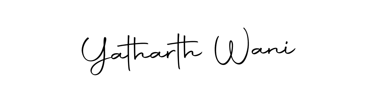 Also You can easily find your signature by using the search form. We will create Yatharth Wani name handwritten signature images for you free of cost using Autography-DOLnW sign style. Yatharth Wani signature style 10 images and pictures png