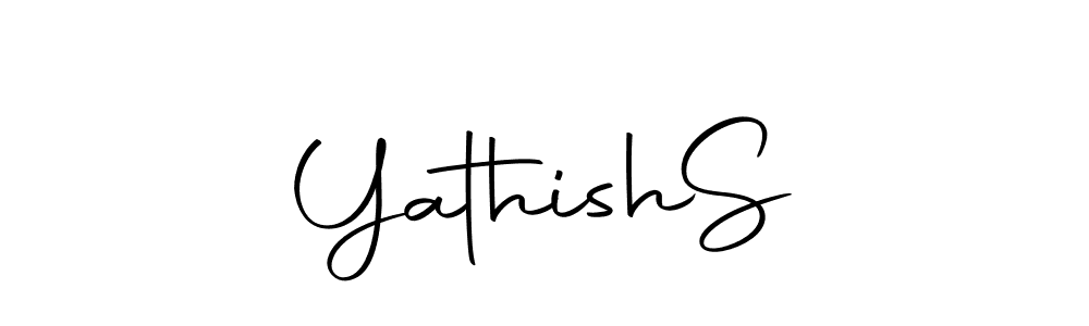 It looks lik you need a new signature style for name Yathish  S. Design unique handwritten (Autography-DOLnW) signature with our free signature maker in just a few clicks. Yathish  S signature style 10 images and pictures png