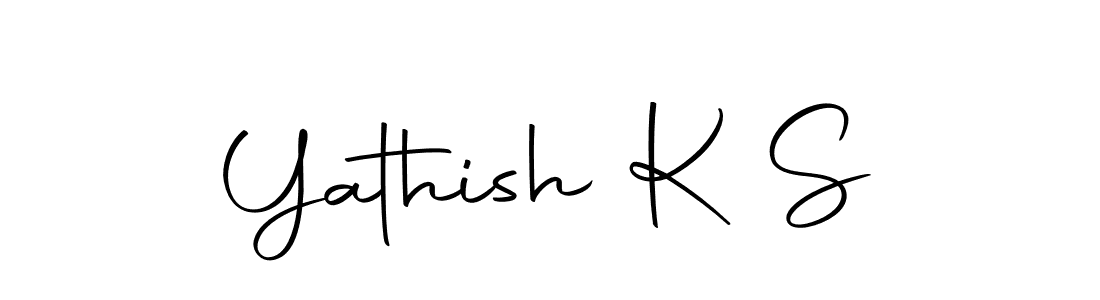 It looks lik you need a new signature style for name Yathish K S. Design unique handwritten (Autography-DOLnW) signature with our free signature maker in just a few clicks. Yathish K S signature style 10 images and pictures png