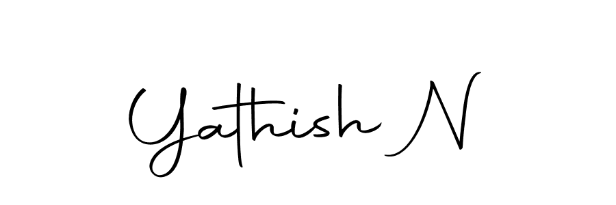 It looks lik you need a new signature style for name Yathish N. Design unique handwritten (Autography-DOLnW) signature with our free signature maker in just a few clicks. Yathish N signature style 10 images and pictures png