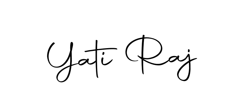 Make a beautiful signature design for name Yati Raj. Use this online signature maker to create a handwritten signature for free. Yati Raj signature style 10 images and pictures png