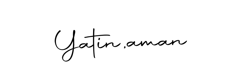 It looks lik you need a new signature style for name Yatin,aman. Design unique handwritten (Autography-DOLnW) signature with our free signature maker in just a few clicks. Yatin,aman signature style 10 images and pictures png