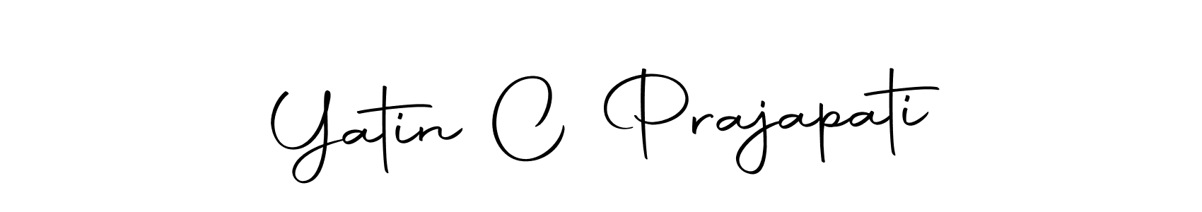 Also You can easily find your signature by using the search form. We will create Yatin C Prajapati name handwritten signature images for you free of cost using Autography-DOLnW sign style. Yatin C Prajapati signature style 10 images and pictures png