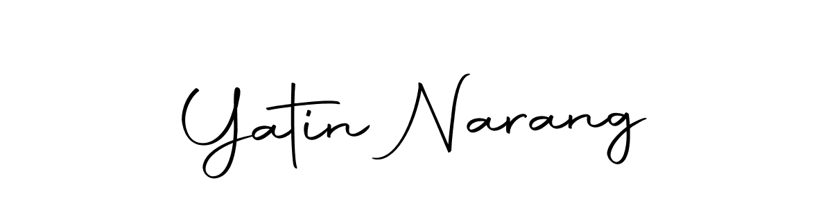 Use a signature maker to create a handwritten signature online. With this signature software, you can design (Autography-DOLnW) your own signature for name Yatin Narang. Yatin Narang signature style 10 images and pictures png