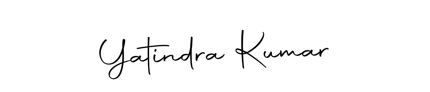 How to make Yatindra Kumar name signature. Use Autography-DOLnW style for creating short signs online. This is the latest handwritten sign. Yatindra Kumar signature style 10 images and pictures png