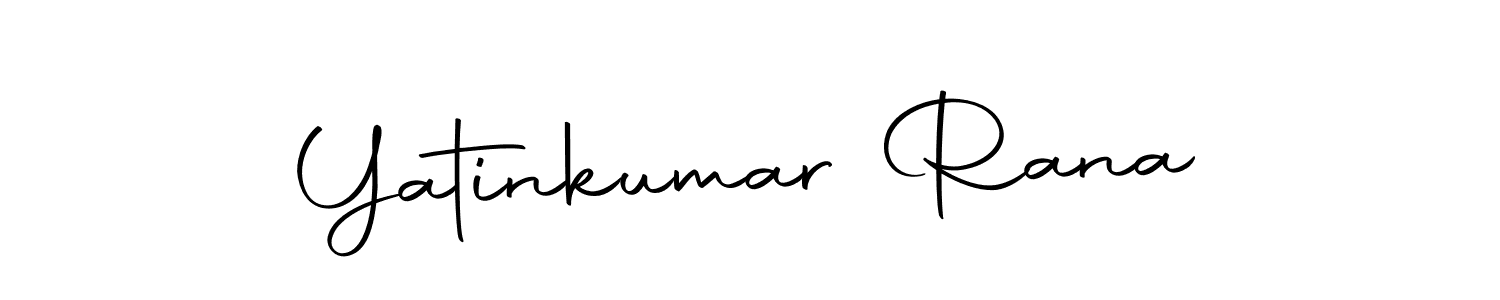 You can use this online signature creator to create a handwritten signature for the name Yatinkumar Rana. This is the best online autograph maker. Yatinkumar Rana signature style 10 images and pictures png