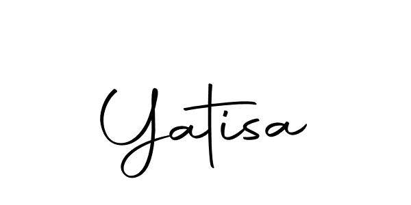 Create a beautiful signature design for name Yatisa. With this signature (Autography-DOLnW) fonts, you can make a handwritten signature for free. Yatisa signature style 10 images and pictures png