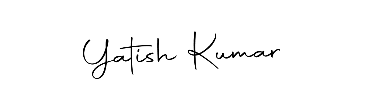 Make a short Yatish Kumar signature style. Manage your documents anywhere anytime using Autography-DOLnW. Create and add eSignatures, submit forms, share and send files easily. Yatish Kumar signature style 10 images and pictures png