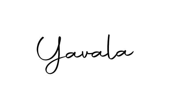 if you are searching for the best signature style for your name Yavala. so please give up your signature search. here we have designed multiple signature styles  using Autography-DOLnW. Yavala signature style 10 images and pictures png