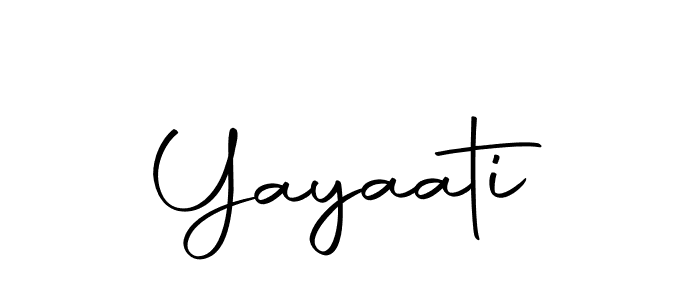 How to make Yayaati name signature. Use Autography-DOLnW style for creating short signs online. This is the latest handwritten sign. Yayaati signature style 10 images and pictures png