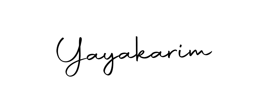 You should practise on your own different ways (Autography-DOLnW) to write your name (Yayakarim) in signature. don't let someone else do it for you. Yayakarim signature style 10 images and pictures png