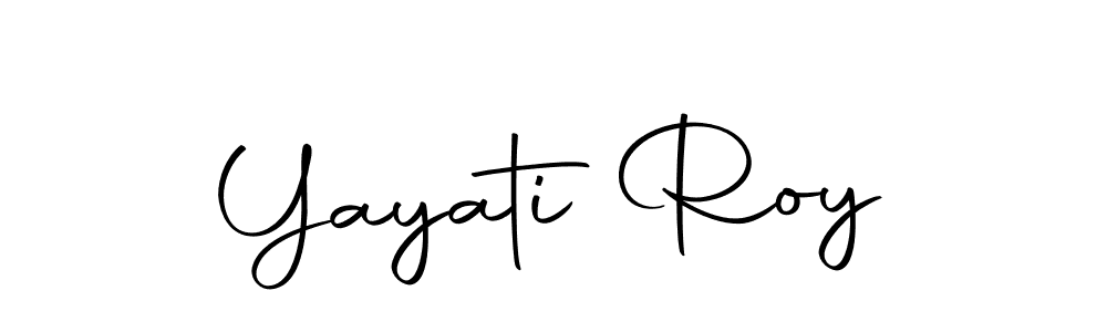 Make a beautiful signature design for name Yayati Roy. Use this online signature maker to create a handwritten signature for free. Yayati Roy signature style 10 images and pictures png