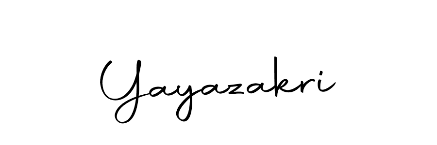 You should practise on your own different ways (Autography-DOLnW) to write your name (Yayazakri) in signature. don't let someone else do it for you. Yayazakri signature style 10 images and pictures png