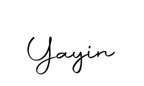 You should practise on your own different ways (Autography-DOLnW) to write your name (Yayin) in signature. don't let someone else do it for you. Yayin signature style 10 images and pictures png