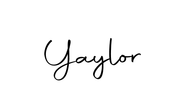 Also we have Yaylor name is the best signature style. Create professional handwritten signature collection using Autography-DOLnW autograph style. Yaylor signature style 10 images and pictures png