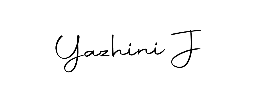 You can use this online signature creator to create a handwritten signature for the name Yazhini J. This is the best online autograph maker. Yazhini J signature style 10 images and pictures png