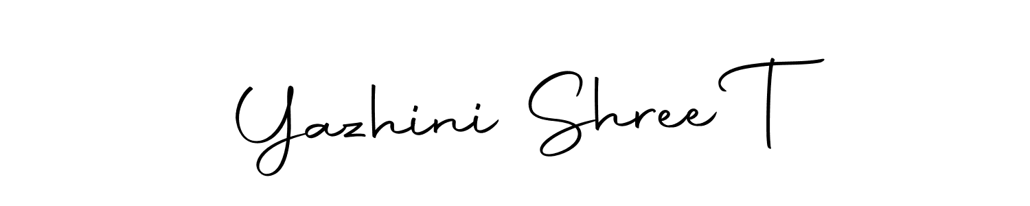 It looks lik you need a new signature style for name Yazhini Shree T. Design unique handwritten (Autography-DOLnW) signature with our free signature maker in just a few clicks. Yazhini Shree T signature style 10 images and pictures png
