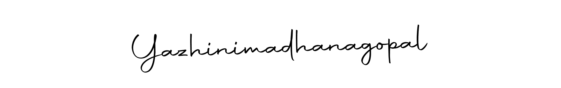 Also we have Yazhinimadhanagopal name is the best signature style. Create professional handwritten signature collection using Autography-DOLnW autograph style. Yazhinimadhanagopal signature style 10 images and pictures png